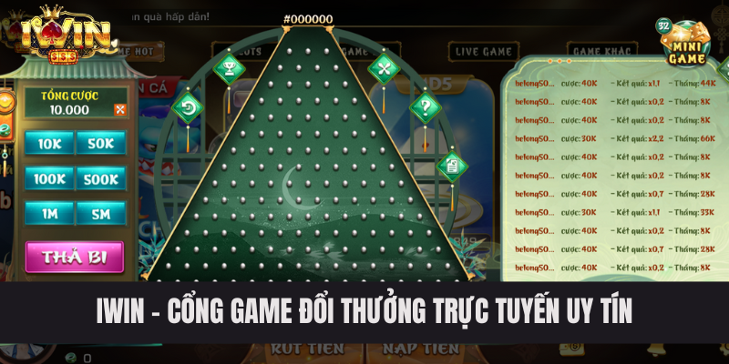 IWIN - Cổng game đổi thưởng trực tuyến uy tín