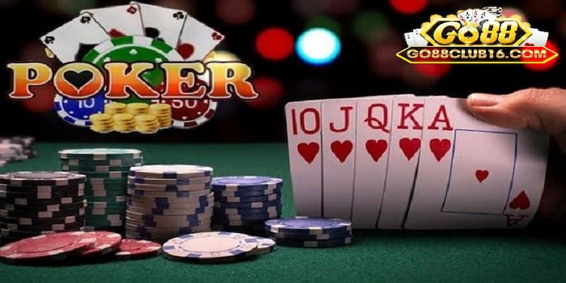 Poker - Trò chơi bài siêu hot khi tải Go88