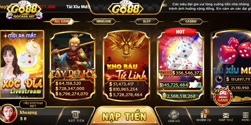 Tải Go88 – Nền tảng cá cược đỉnh cao hàng đầu hiện nay